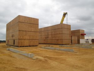 Modules for water treatment plant packed and delivered to site by AIS in Cabinda